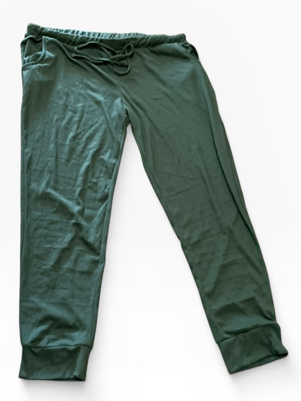 Live 2 Lounge - Women’s Green Drawstring Lounge Pants